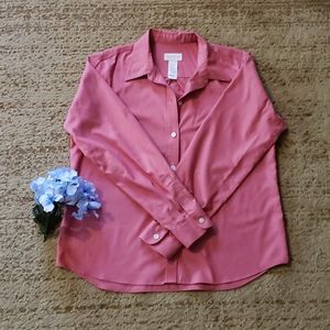 Women's 8P Rose Pink Buttondown Shirt